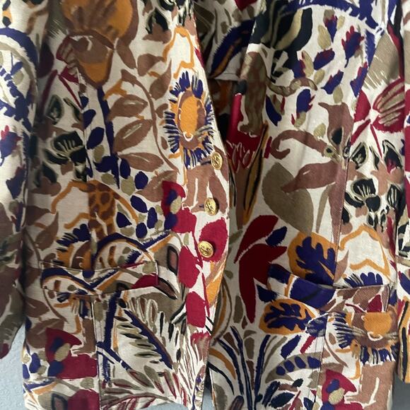 Sonia‎ Rykiel Linen Jacket - Picture 3 of 9